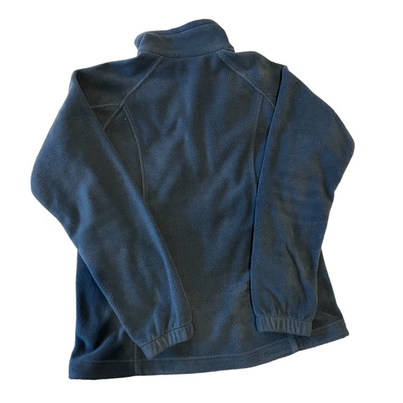 Womens Blue Columbia Fleece Full Zip Jacket Size Medium - Picture 2 of 8